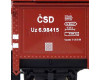 Set tří vozů na vápno, s klapkami, ČSD, III. epocha, TT, PMT 65295