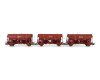 Set tří samovýsypných vozů s odsuvnou střechou řady Tdns, ČD Cargo, VI. epocha, H0, Roco 6600078