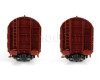 Set dvou vozů s posuvnou plachtou Rils, ČD Cargo, VI. epocha, H0, Roco 6600159
