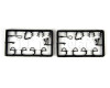 Set dvou nádobových vozů Uacs, ČSD, IV. epocha, H0, Roco 6600236