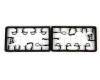 Set dvou nádobových vozů Uacs, ČD, V. epocha, H0, Roco 6600237