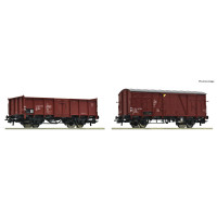 Set dvou nákladních vozů, ČSD, IV. epocha, H0, Roco 6600431 Set dvou nákladních vozů, ČSD, IV. epocha, H0, Roco 6600431