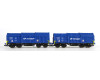 Set dvou vozů Shimmns s teleskopickými stěnami, PKP Cargo, VI. epocha, TT, Roco 6680008-1