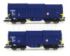 Set dvou vozů s posuvnými stěnami řady Shimmns, ZSSK Cargo, VI. epocha, TT, Roco 6680013 Set dvou vozů s posuvnými stěnami řady Shimmns, ZSSK Cargo, VI. epocha, TT, Roco 6680013