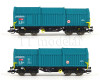 Set dvou vozů s posuvnými stěnami řady Shimmns, SBB, VI. epocha, TT, Roco 6680014 Set dvou vozů s posuvnými stěnami řady Shimmns, SBB, VI. epocha, TT, Roco 6680014
