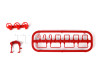 Set dvou otevřených vysokostěnných vozů řady Eas-u, ČSD, IV. epocha, TT, Roco 6680015