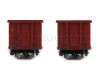 Set dvou otevřených vysokostěnných vozů řady Eanos, DB, IV. epocha, TT, Roco 6680016