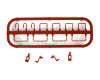 Set tří otevřených vysokostěnných vozů řady Eas, DR, patinované, IV. epocha, TT, Roco 6680017