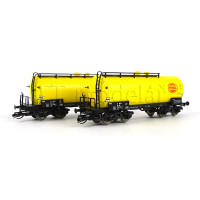 Set dvou kotlových vozů řady ZZw, MINOL, DR, IV. epocha, TT, Roco 6680019