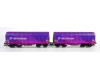 Set dvou vozů Shimmns s posuvnou plachtou, Railrelease, VI. epocha, TT, Roco 6680024