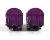 Set dvou vozů Shimmns s posuvnou plachtou, Railrelease, VI. epocha, TT, Roco 6680024