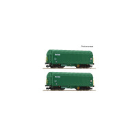 Set dvou vozů Shimmns s posuvnou plachtou, OnRail, VI. epocha, TT, Roco 6680056 Set dvou vozů Shimmns s posuvnou plachtou, OnRail, VI. epocha, TT, Roco 6680056