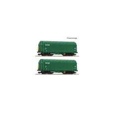 Set dvou vozů Shimmns s posuvnou plachtou, OnRail, VI. epocha, TT, Roco 6680056 Set dvou vozů Shimmns s posuvnou plachtou, OnRail, VI. epocha, TT, Roco 6680056