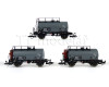 Set tří kotlových vozů typu Deutz, DRG, "Ölverein 2", II. epocha, nová provozní čísla, TT, Saxonia 120114-2 Set tří kotlových vozů typu Deutz, DRG, "Ölverein 2", II. epocha, nová provozní čísla, TT, Saxonia 120114-2
