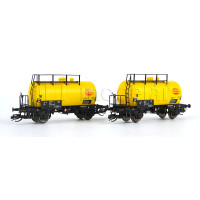 Set dvou kotlových vozů Deutz, DR, MINOL, IV. epocha, TT, Saxonia Modellbau 120148