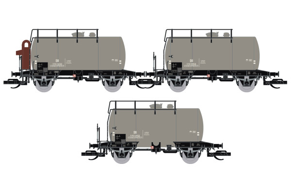 Set tří kotlových vozů Deutz, DB, III. epocha, TT, Saxonia 120151