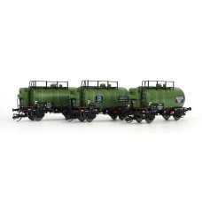 Set tří kotlových vozů Deutz II, ČSD, IV. epocha, TT, limitovaná série pro DS model, Saxonia 120152