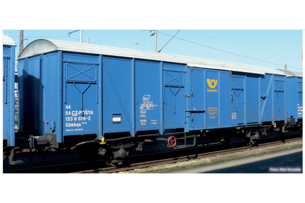 Poštovní vůz Gbkkqs 116.0, Česká pošta, VI. epocha, H0, Tillig 77095