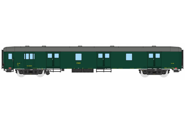 Služební vůz Da, Praha, III. epocha, H0, IGRA MODEL 97210019