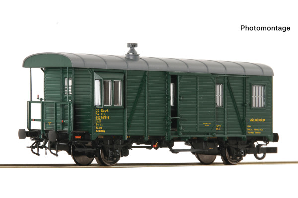 Služební vůz Daa-k, ČSD, IV. epocha, H0, Roco 6600238