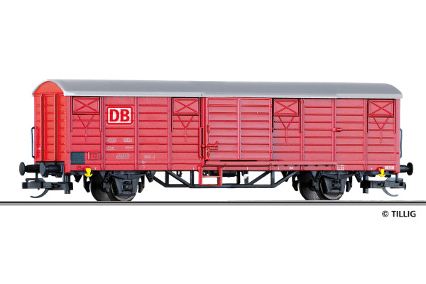 Krytý vůz Hbs, DB AG, V. epocha, TT, Tillig TT Club 2026, Tillig 502808