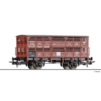 Krytý vůz na přepravu zvířat V Altona, DRG, II. epocha, H0, Tillig 77079
