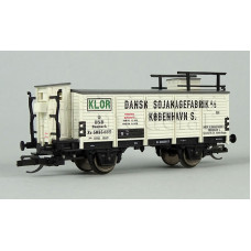 Vůz na kapalný plyn „Dansk Sojakagefabrik Kobenhavn“, zařazen u DSB, III. epocha, TT, Tillig 95893