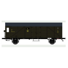 Poštovní chladicí vůz c/10,8, DRP, II. epocha, TT, Haedl 113251