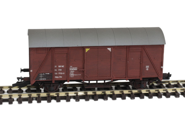 Krytý vůz Ztr, ČSD, patinovaný, IV. epocha, TT, IGRA MODEL 96600000/1w