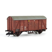 Krytý vůz Ztr, ČSD, patinovaný, IV. epocha, TT, IGRA MODEL 96600000/1w
