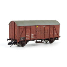 Krytý vůz Ztr, ČSD, patinovaný, IV. epocha, TT, IGRA MODEL 96600000/1w
