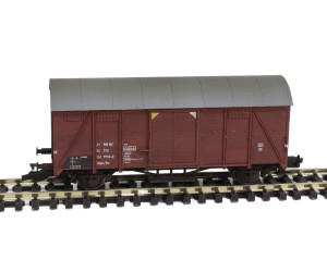 Krytý vůz Ztr, ČSD, patinovaný, IV. epocha, TT, IGRA MODEL 96600001w