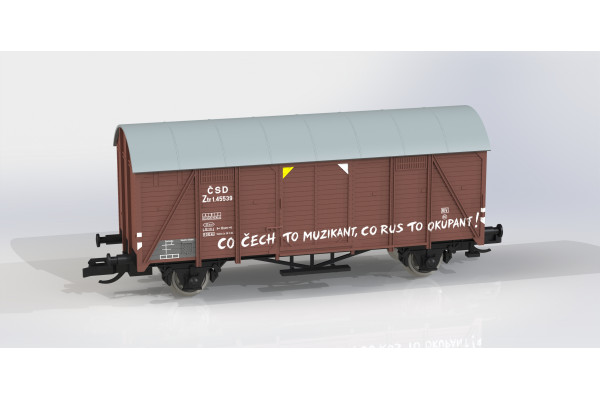 Krytý vůz Ztr, III. epocha, TT, IGRA MODEL 96600017
