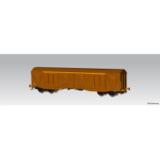 Velkoprostorový krytý vůz 401 Ka, PKP, V. epocha, H0, Piko 58474