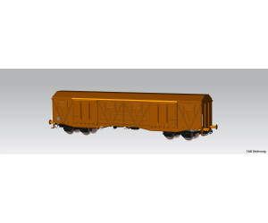 Velkoprostorový krytý vůz 401 Ka, PKP, V. epocha, H0, Piko 58474