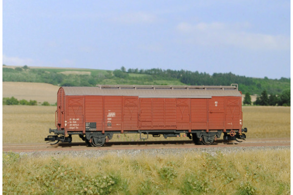 Stavebnice krytého vozu Gbgs 23, ČSD, IV. epocha, TT, SDV 12160