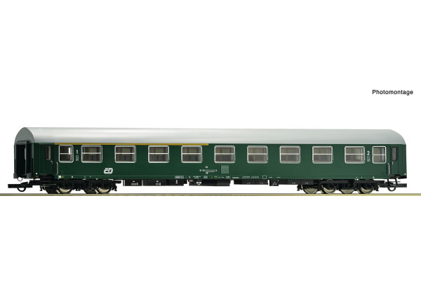 Osobní vůz 1./2. třídy typu Y/B-70 AB, ČD, V. epocha, H0, Roco 6200221