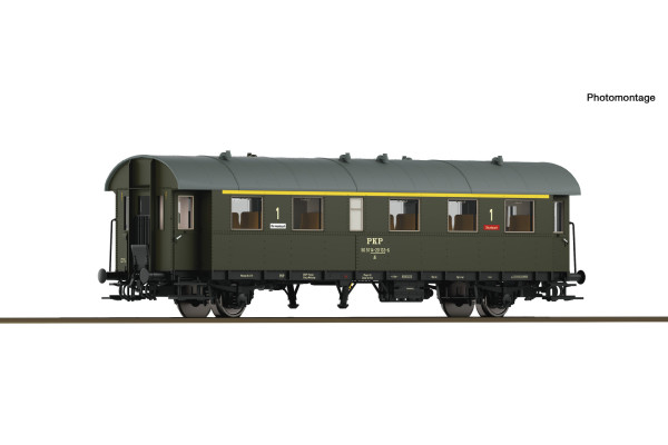 Osobní vůz 1. třídy, Ai, PKP, IV. epocha, TT, Roco 6280080 Osobní vůz 1. třídy, Ai, PKP, IV. epocha, TT, Roco 6280080
