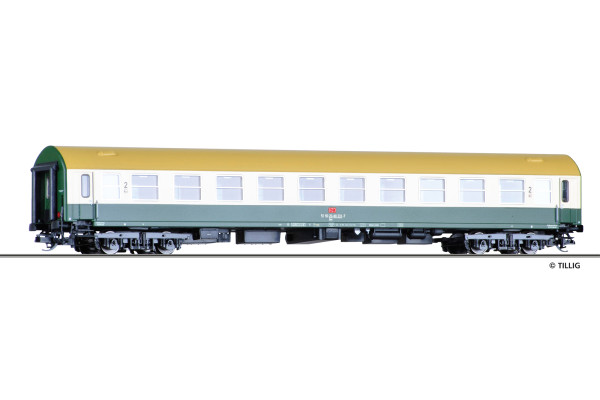 Osobní vůz 2. třídy B 518 typu Y/B 70, DB AG, V. epocha, TT, Tillig 16422