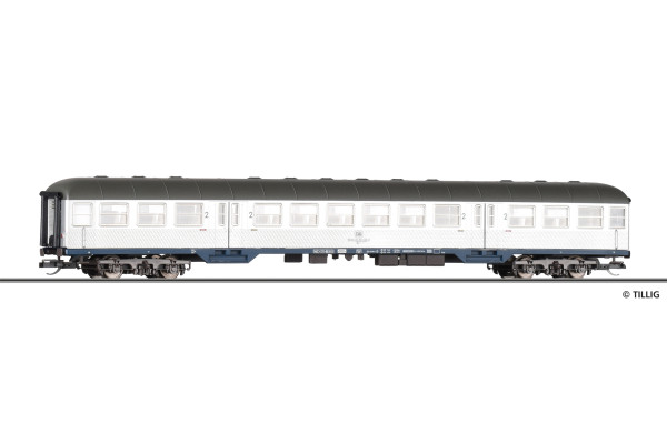 Osobní vůz 2. třídy Bn 719, DB, IV. epocha, TT, Tillig 16854