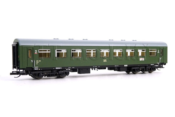 Osobní muzejní vůz 2. třídy, s popisky DR, III./V. epocha, TT, model Galerie Tillig 2026, Tillig 502458 Osobní muzejní vůz 2. třídy, s popisky DR, III./V. epocha, TT, model Galerie Tillig 2026, Tillig 502458