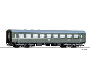 Osobní rekonstruovaný vůz B4gml, muzejní, III.–VI. epocha, TT, model Galerie Tillig 2027, Tillig 502750