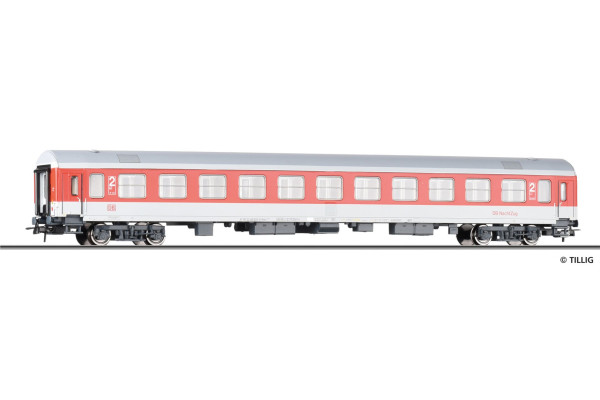 Osobní vůz 2. třídy Bomz 236.3 typu „Halberstadt“, DB NachtZug, H0, V. epocha, Tillig 75017 Osobní vůz 2. třídy Bomz 236.3 typu „Halberstadt“, DB NachtZug, H0, V. epocha, Tillig 75017