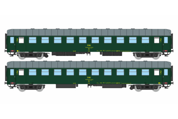 Osobní vůz 2. třídy Bp, Zdice 1, ČSD, IV. epocha, TT, IGRA MODEL 97200032