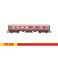 Osobní vůz se zavazadlovým oddílem 57' Brake Third, 5832, LMS, II.–III. epocha, TT, Hornby TT4009A