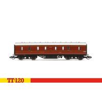 Zavazadlový vůz 50’ Passenger Brake, 31236, LMS, II.–III. epocha, TT, Hornby TT4010