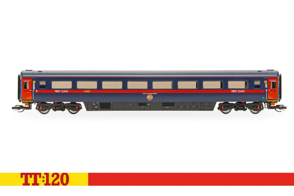 Osobní vůz GNER HST Mk3 Coach TFD 41118, V. epocha, TT, Hornby TT4045