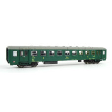 Osobní vůz 2. třídy Bai "Osmidveřák", číslo 4-3727, ČSD, III. epocha, limitovaná série pro Kolmar, TT, IGRA MODEL 97000023