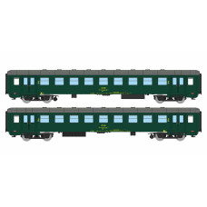 Osobní vůz 2. třídy Bai "Osmidveřák", Jihlava 2, ČSD, IV. epocha, TT, IGRA MODEL 97000034