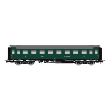 Osobní vůz 3. třídy Ca, ČSD, III. epocha, s osvětlením, H0, Saxonia 87190